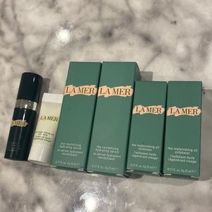 ✨LOT OF LA MER REVITALIZING HYDRATING SERUM AND REPLENISHING OIL EXFOLIATOR✨